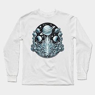 Fantastic Worlds Of Outer Space 408 Long Sleeve T-Shirt